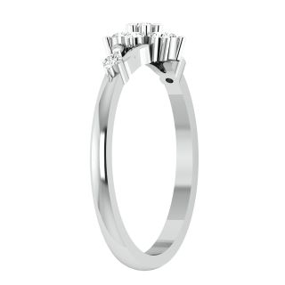 Oda Round Diamond Dainty Ring
